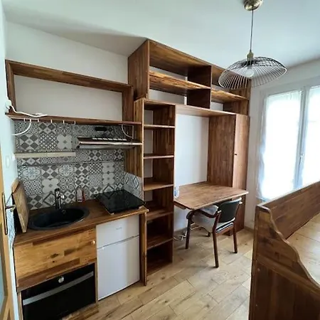 Studio Fonctionnel Neuf Paris Extérieur photo